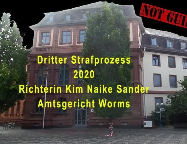 Amtsgericht Worms Urteil Richterin Kim Naike Sander Dritter Strafprozess 2020