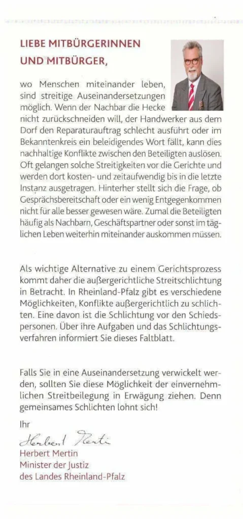 Schiedsverfahren VG Eich Nachbarschaftsstreit Amtsgericht Worms Herbert Mertin Staatsanwaltschaft Mainz Seite-03
