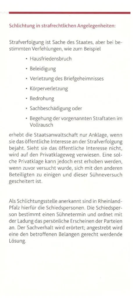 Schiedsverfahren VG Eich Nachbarschaftsstreit Amtsgericht Worms Strafrechtlichen Angelegenheiten Staatsanwaltschaft Mainz Seite-05