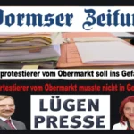 Claudia Wößner und Johannes Götzen sind mit Wormser Zeitung, die Lügenpresse. Richterin Frauke Lattrell ist am AG Worms befangen gewesen.