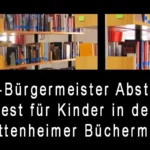 VG-Bürgermeister Abstein liest für Kinder in der Mettenheimer Büchermaus