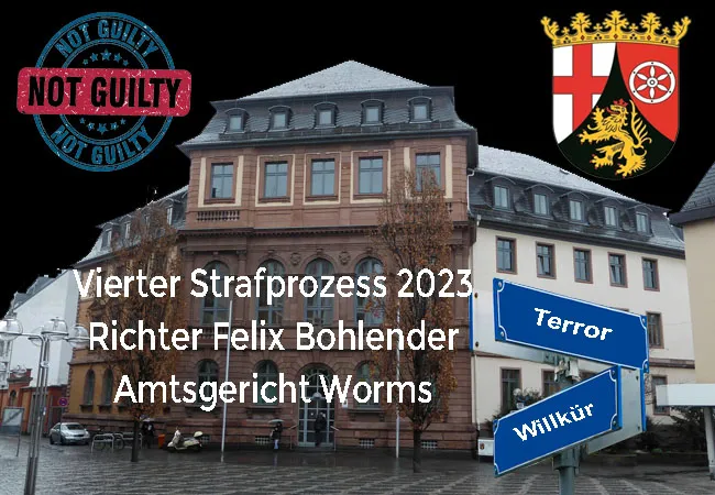 Vierter Strafprozess 2023 Richter Felix Bohlender Amtsgericht Worms