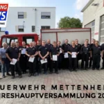Feuerwehr Mettenheim - Jahreshauptversammlung 2023 der Feuerwehr Mettenheim mit VG Eich Bürgermeisterkandidat Maximilian Abstein CDU Altrhein