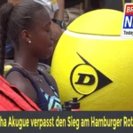 Noma Noha Akugue verpasst den Sieg am Hamburger Rothenbaum gegen Arantxa Rus und unterliegt im Finale der Niederländerin mit 0:6, 6:7 (3:7)