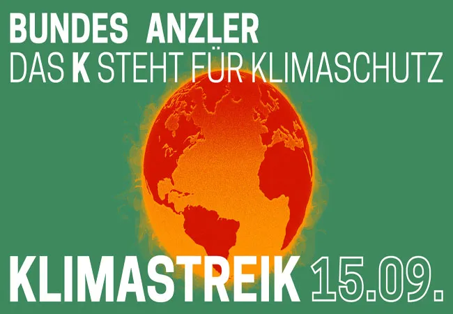VG Eich Max Maximilian Abstein Das K steht für Klimaschutz nicht für Naturzerstörung und Artensterben