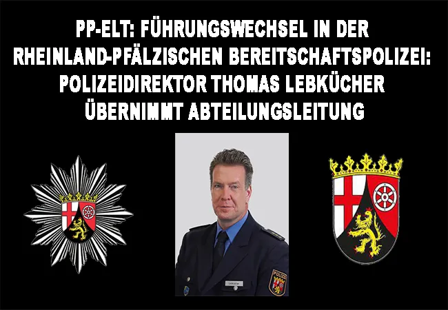 Thomas Lebkücher - Polizeidirektor Bereitschaftspolizei und Vorsitzender der Freie Wähler Rheinland Pfalz und Ortsbürgermeister von Bubenheim