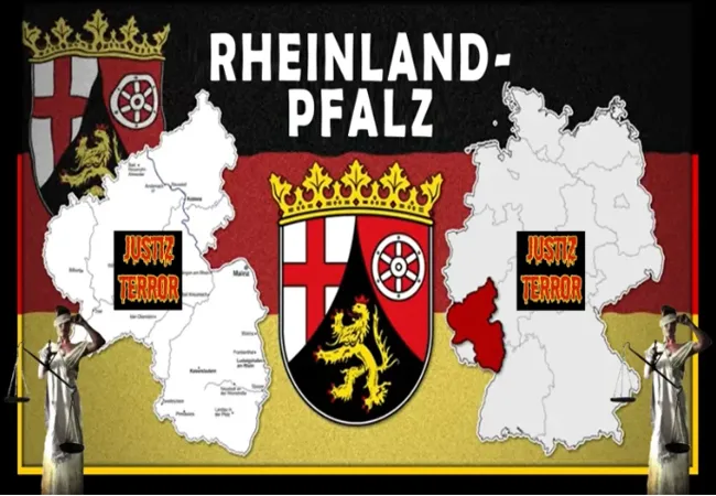 Rheinland-Pfalz bedeutet Justizterror, Polizeigewalt sowie Rechtsbeugung und Willkür angestachelt durch vertreter der Verbandsgemeinde Eich