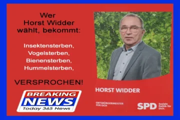 Horst Widder Ortsbürgermeister SPD Eich will Naturzerstörung