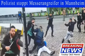 Polizist stoppt Messerangreifer in Mannheim – Islamkritiker Stürzenberger und Polizist verletzt