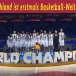 Deutschland ist erstmals Basketball-Weltmeister. Im Finale siegte das DBB-Team mit 83:77 gegen Serbien, Es ist die größte Sensation der WM
